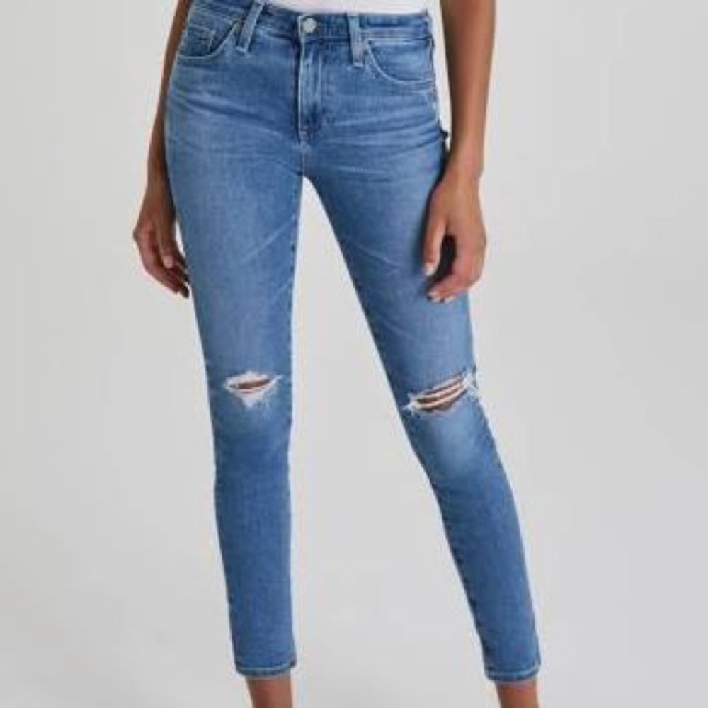 AG super skinny the legging ankle jean